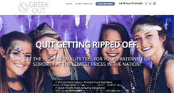 Desktop Screenshot of greekout.com